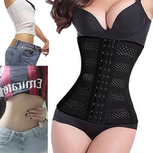 Load image into Gallery viewer, Women Body Shaper Rubber Waist Trainer Cincher Underbust Corset Shapewear