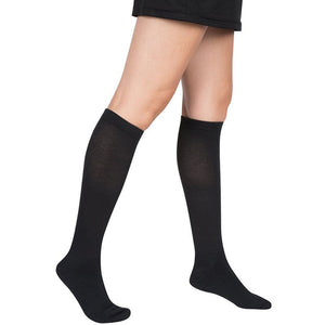 Unisex Stocking Solid Color Running Sports Knee High Relief Compression Socks