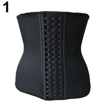 Load image into Gallery viewer, Women Waist Trainer Cincher Underbust Corset Shapewear Slim Tummy Girdle Belt