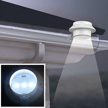 Load image into Gallery viewer, Outdoor Garden Solar Powered Light Wall Roof Path Gutter Fence Security LED Lamp