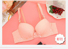 Load image into Gallery viewer, Lingerie Female Japanese Sexy Lace Gather Adjust Bra High School Student Cute Thick section Bra