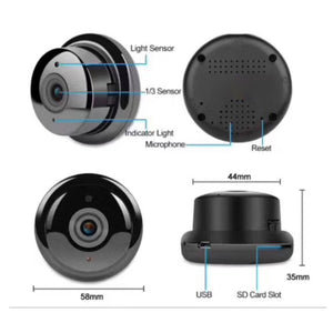 2PCS Smart IP Camera 720P Wireless Mini WIFI Night Vision Home Security IP Camera Monitor Baby