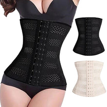 Load image into Gallery viewer, Women Body Shaper Rubber Waist Trainer Cincher Underbust Corset Shapewear