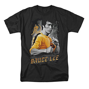 Amazon.com: Bruce Lee Men's Yellow Dragon T-Shirt Black: Clothing