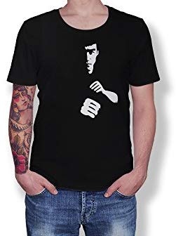 Bruce Lee - Martial Arts - Kung Fu Master - Novelty Gift - Unisex Adult T-Shirt | Amazon.com