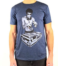 Load image into Gallery viewer, Bruce Lee DJ Heather Blue T-Shirt Officially Licensed