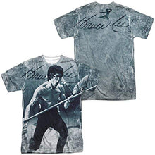 Load image into Gallery viewer, Bruce Lee - Whoooaa Adult All Over Print 100% Poly T-Shirt | Amazon.com