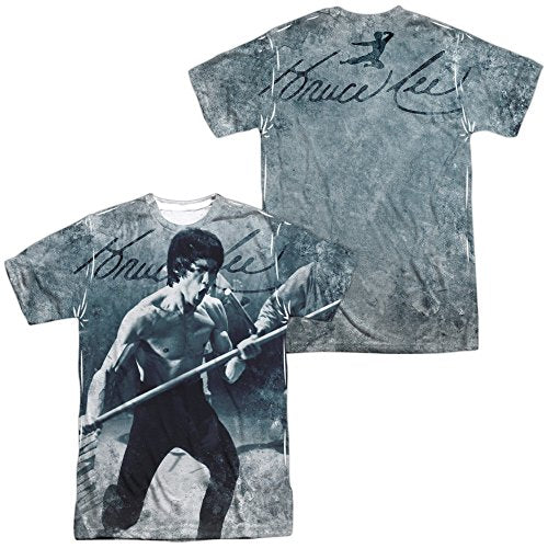 Bruce Lee - Whoooaa Adult All Over Print 100% Poly T-Shirt | Amazon.com