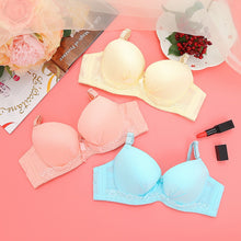 Load image into Gallery viewer, Lingerie Female Japanese Sexy Lace Gather Adjust Bra High School Student Cute Thick section Bra