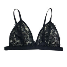 Load image into Gallery viewer, Lady Sexy Hollow Out Harness Floral Lace Unpadded Strappy Bra Bralette Underwear