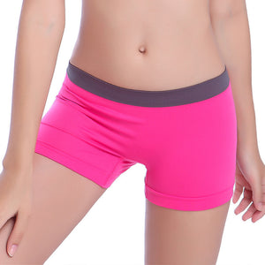 Women's Boxer Briefs Stretchy Comfy Breathable Yoga Sports Fitness Underwear