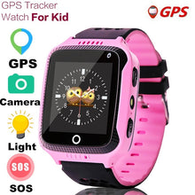 Load image into Gallery viewer, MOCRUX Q528 GPS Smart Watch With Camera Flashlight Baby Watch SOS Call Location Device Tracker for Kid Safe PK Q100 Q90 Q60 Q50