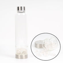 Load image into Gallery viewer, New Product Creative Natural Quartz Crystal Glass Water Bottle Gravel Irregular Stone Cup Point Wand Healing Infused Elixir Cup