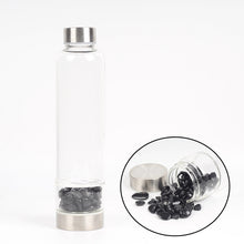 Load image into Gallery viewer, New Product Creative Natural Quartz Crystal Glass Water Bottle Gravel Irregular Stone Cup Point Wand Healing Infused Elixir Cup