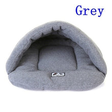 Load image into Gallery viewer, 6 Colors Soft Polar Fleece Dog Beds Winter Warm Pet Heated Mat Small Dog Puppy Kennel House for Cats Sleeping Bag Nest Cave Bed