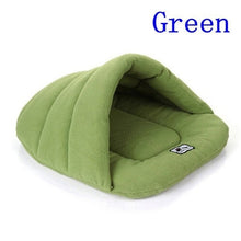 Load image into Gallery viewer, 6 Colors Soft Polar Fleece Dog Beds Winter Warm Pet Heated Mat Small Dog Puppy Kennel House for Cats Sleeping Bag Nest Cave Bed